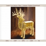 Deer Shelf Laser Cut File