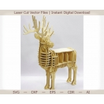 Deer Shelf Laser Cut File