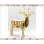 Deer Shelf Laser Cut File