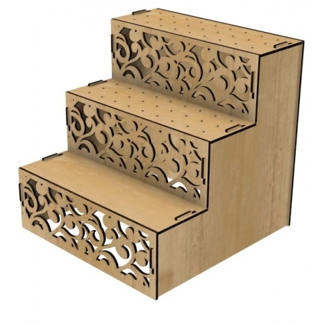 Cupcake Stand Laser Cut File