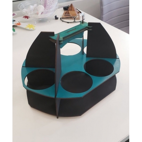 Coffee Caddy Laser Cut File