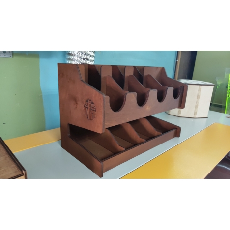 Laser Cut Coffee Cup Holder File