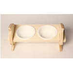 Laser Cut Double Bowl Stand File