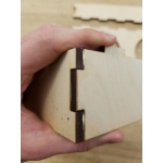 Laser Cut Double Pet Bowl Stand File