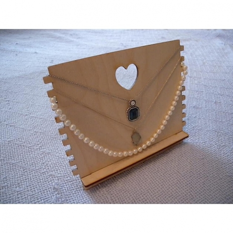 Laser Cut Jewelry Stand File