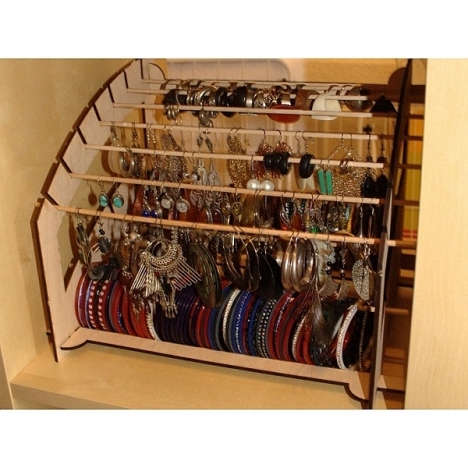 Laser Cut Jewelry Stand