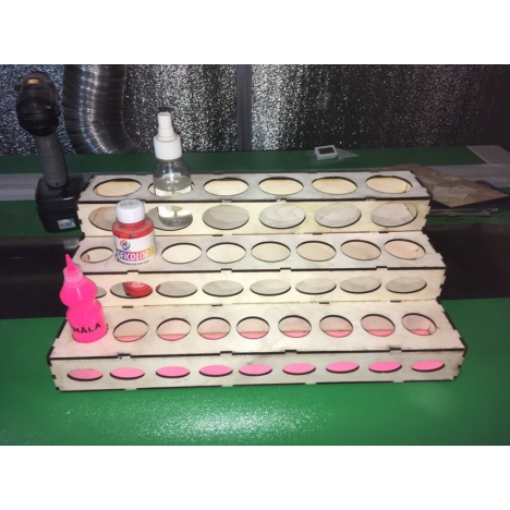 Laser Cut Paint Stand File