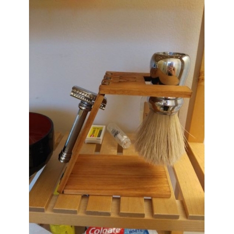 Razor and Brush Stand Laser Cut File