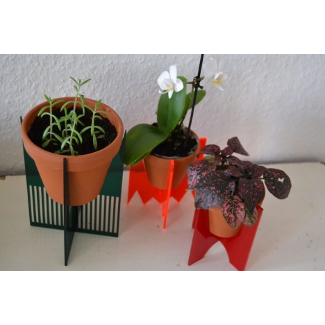 Laser Cut Plant Stand File