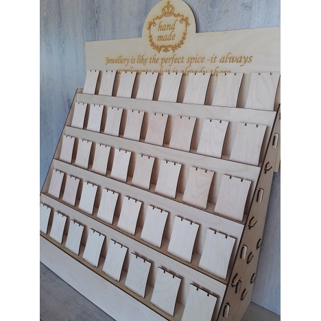 Laser Cut Jewelry Display Shelf