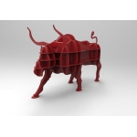 Bull Shelf Laser Cut File