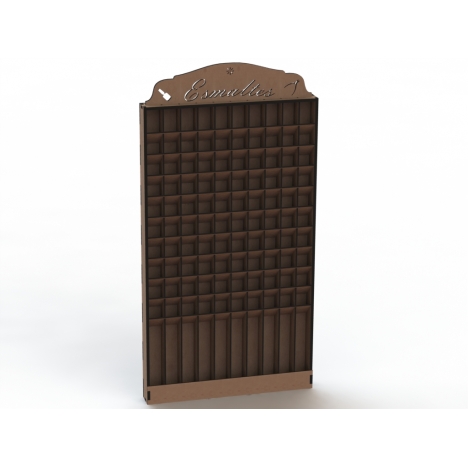 Laser Cut Wall Display Shelf File