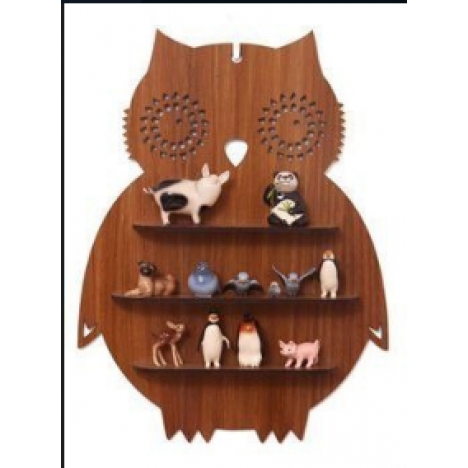 Owl Shelf Laser Cut File