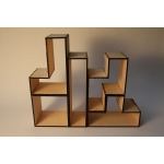 Tetris Shelves Laser Cut File