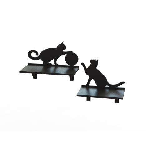 Cat Shelf Laser Cut File