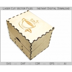 Tea Box Laser Cut File