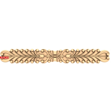 Luxurious Liana - 3D model for CNC in STL format