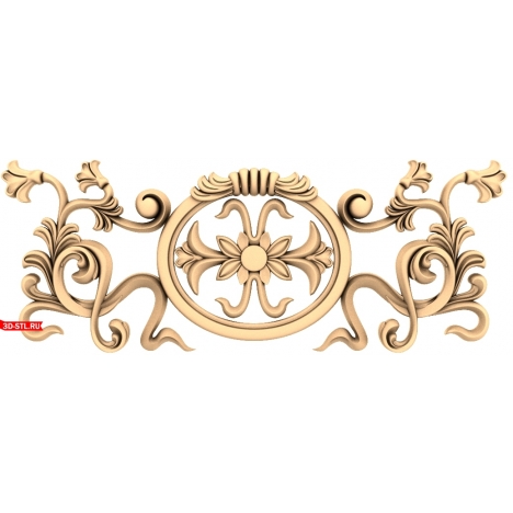 Decor in STL format for CNC machines