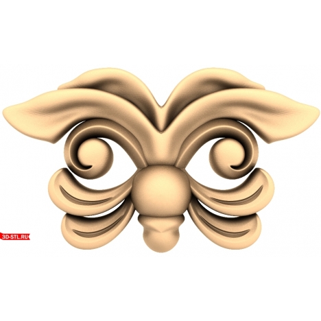 Decor in STL format for CNC machines