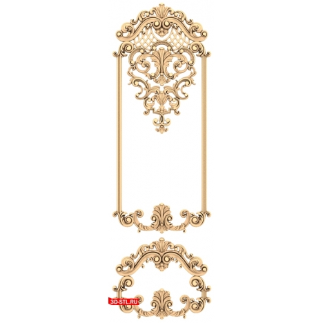 Exquisite CNC machine decoration - 3D model in STL format