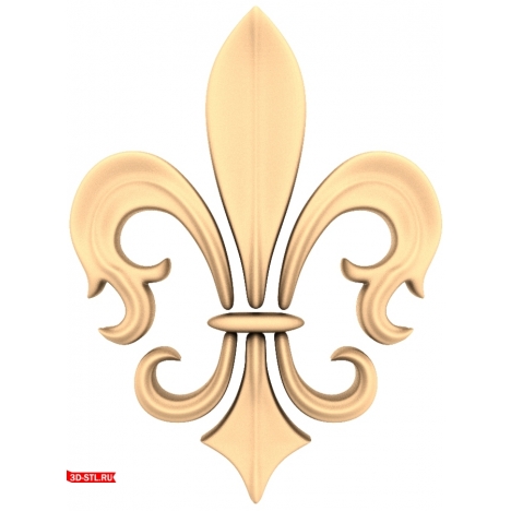 Decor in STL format for CNC machine 