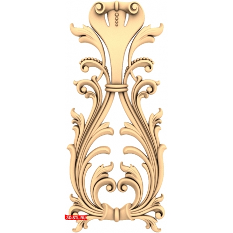 Ornamental Symphony - 3D decorative model in STL format