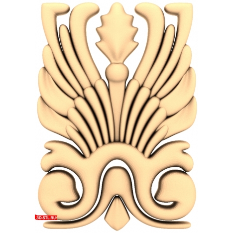 Oriental Symphony Decor - 3D STL model for CNC