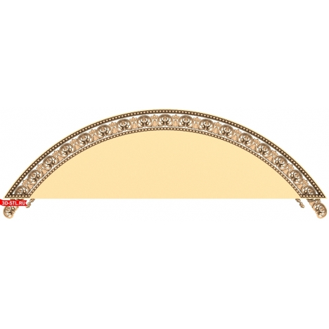 Arch of Sophistication - 3D STL model for CNC router