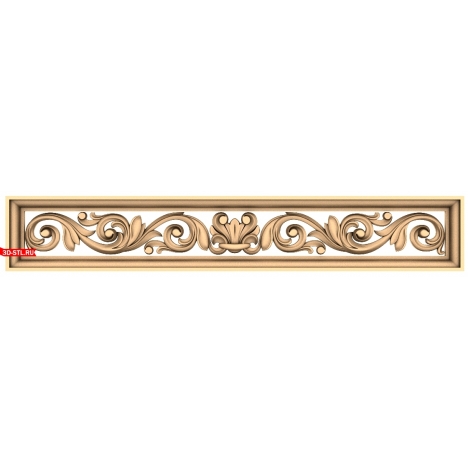 Luxury Frieze - 3D STL model for CNC