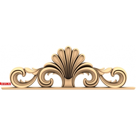 Luxurious Ornament - 3D Model for CNC