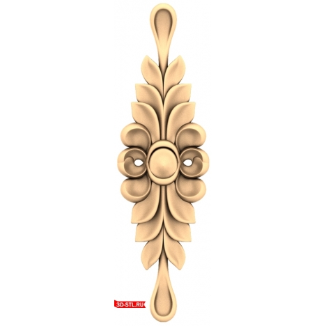 Flower Symphony - 3D STL model for CNC