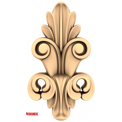 Decor in STL format for CNC milling