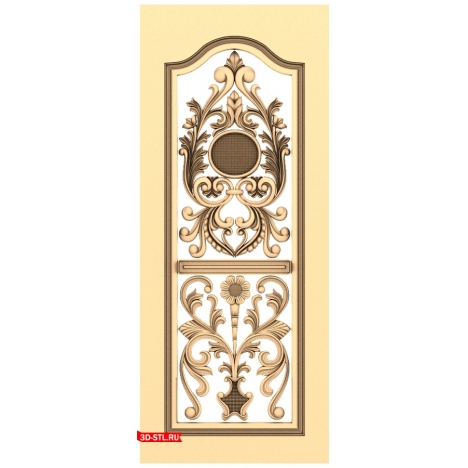 3D model of the Arkada door for CNC machines in STL format