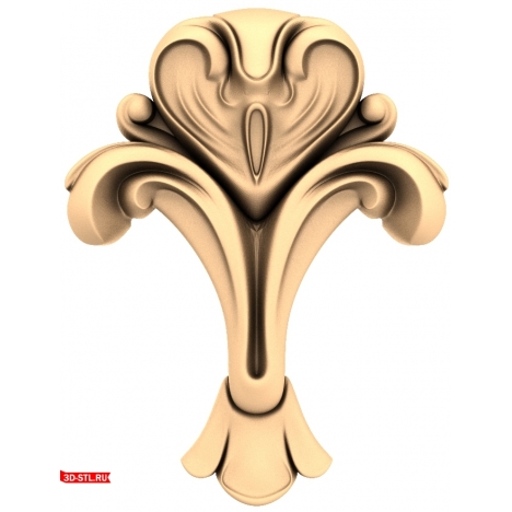 Nature Inspired Decor - 3D CNC Model