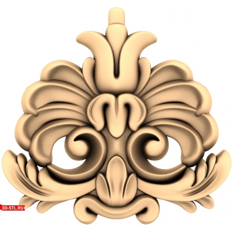 Decor in STL format for CNC machines