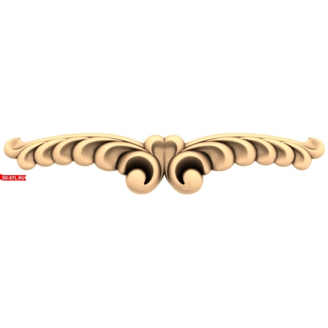  Elegance Petals - 3D STL model for CNC machine