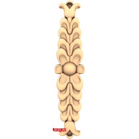 Flower Symphony - 3D STL model for CNC