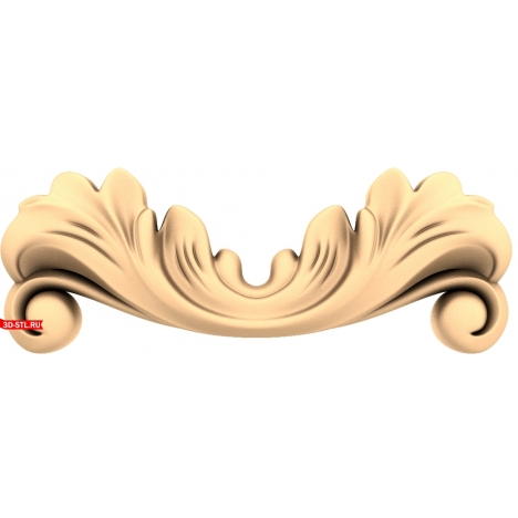 Decor for milling - 3D model in STL format