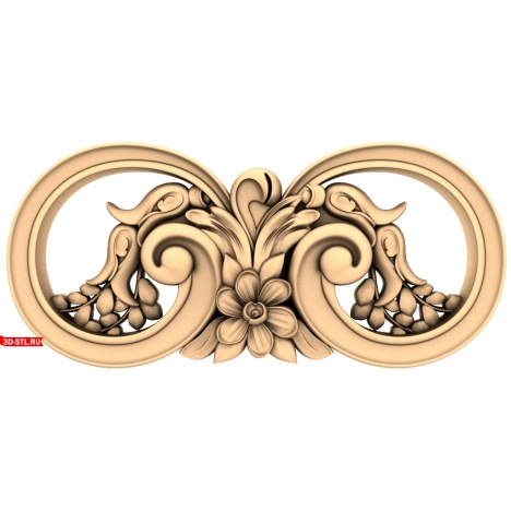Elegant Reef - 3D STL model for CNC machine