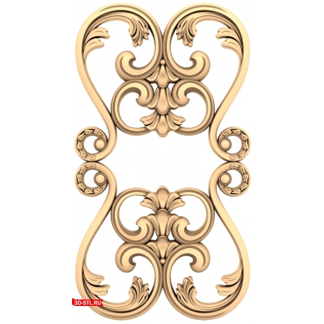 Regalia Decor - 3D model in STL format for CNC