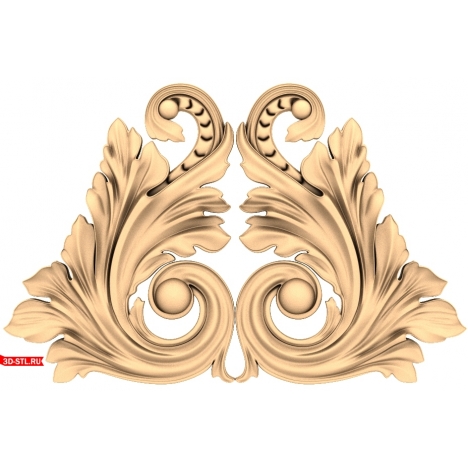 Luxury Sheet - 3D Model of Decorative Material for CNC Machine