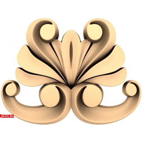 Decor Fantasy Forms - 3D model for CNC