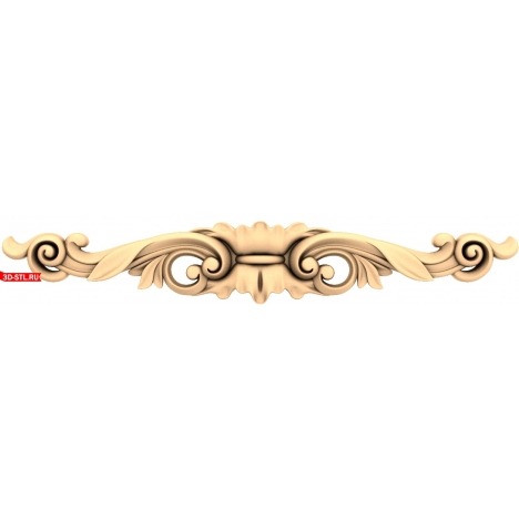 Luxurious Ornament - 3D STL model for CNC machine