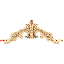 Elegant decor with swirls