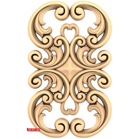 Coil Luxury - 3D model for CNC in STL format