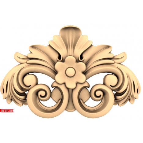 Magic Flower Decor - 3D STL model for CNC