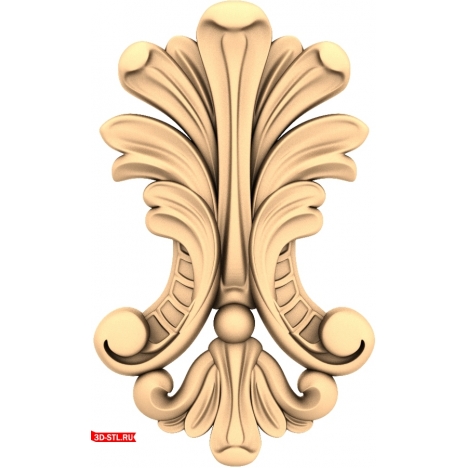Decor Shine of Elegance - 3D STL model for milling