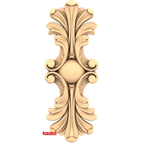 Luxurious Ornament - 3D STL model for CNC machine