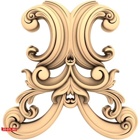 Classic Wave Decor - 3D model in STL format