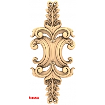 Elegant decor with ornamentation